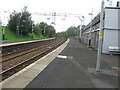 Neilston railway station, looking WSW