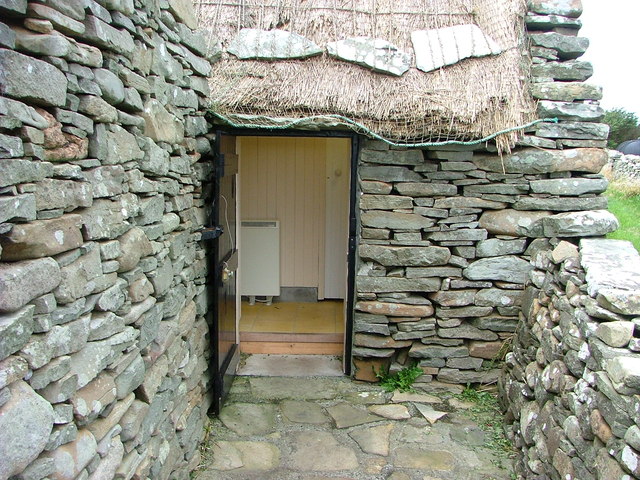 The modern toilet facilities at the Croft House Museum