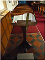 Inside St James the Great, Aston Abbotts- lectern