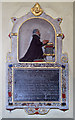SU6961 : John Howsman monument - St Mary's church, Stratfield Saye by Mike Searle