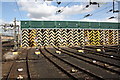 East Ham c2c EMU depot: doors at SW end