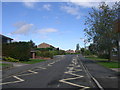 Merchant Way - Looking up towards Top Lane