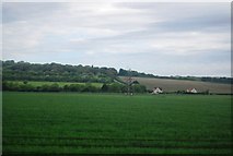 TQ1003 : Small pylon in a large field by N Chadwick