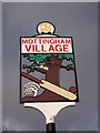 Close-up of Mottingham Village Sign