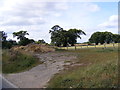 Field entrance off the B1078 Orford Road