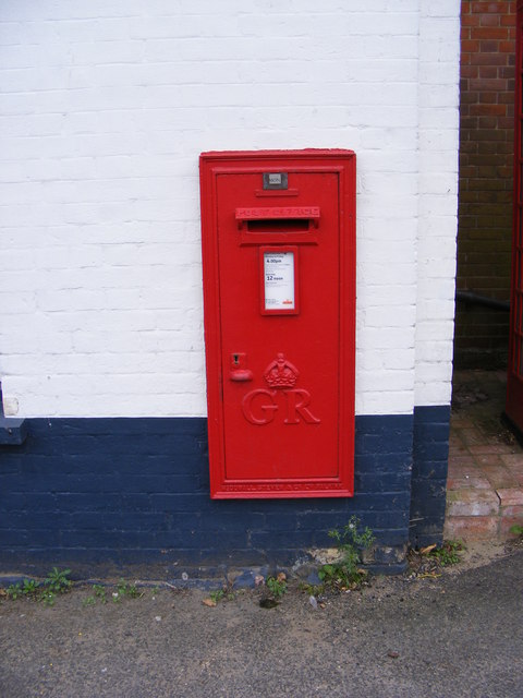 Post Office,Pump Street George V Postbox