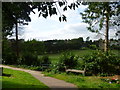 Oakfield Park from Wilmington Churchyard