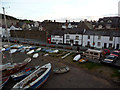 SH7877 : Boats and cottages, Lower Gate Street, Conwy by Phil Champion