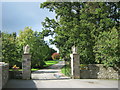 Entrance drive to Spigot Lodge, Coverham