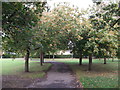 Path in Brangbourne Road Recreational Ground