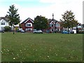 Houses on the edge of Peartree Green