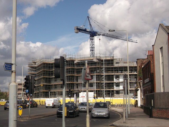 Construction site on Bell Green \u00a9 David Anstiss :: Geograph Britain and ...