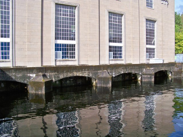 Sloy Hydro Electric Power Station Relief Valve Gates