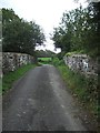 Bridge over dismantled railway line