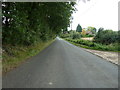 Road south from Buckham Hill to Isfield