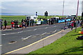 Pedestrian crossing on Coast Road