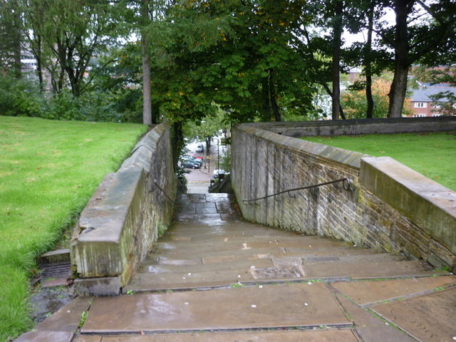 Looking down Church Steps, Rochdale © Ian S cc-by-sa/2.0 :: Geograph ...