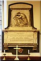 St Mary, Church Hill, Walthamstow - Wall monument