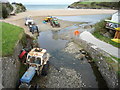 Beach scene at Aberporth