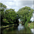 Staffordshire and Worcestershire Canal north of Acton Trussell