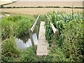 Footbridge over River Misbourne