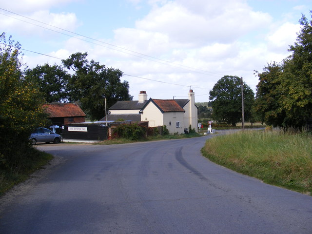 Church Road, Butley & The Oyster Inn