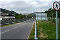 No pedestrians beyond this point, A4233, Porth