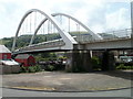 Three supporting columns, Rheola Bridge, Porth