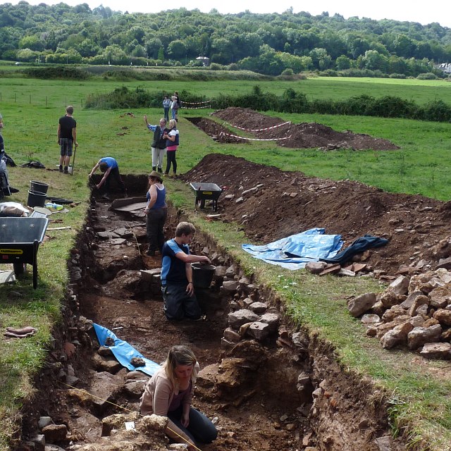 Archaeological excavations, Caerleon [3]
