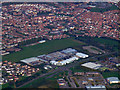 Hengrove Way from the air