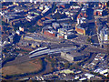 Temple Meads railway station from the air