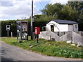TM3747 : Telephone Box & Cotton Acre, Boyton Postbox by Geographer