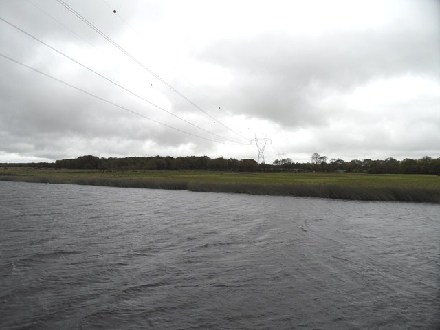 Power Lines over the River Shannon, Kilnacrusha, Co. Offaly