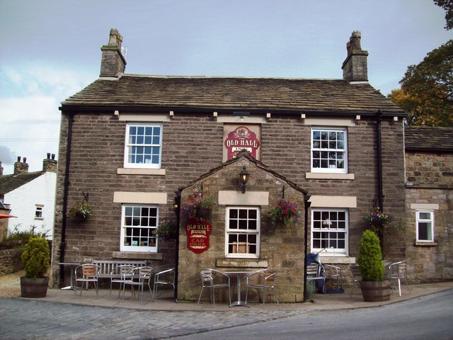 The Old Hall Inn, Whitehough © Jonathan Clitheroe :: Geograph Britain ...