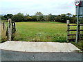 Field viewed from the western end of Capel Ed Lane north of Penperlleni