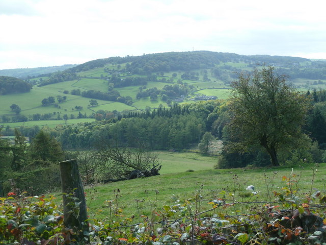 Overlooking the Wye valley