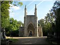 TQ3575 : Anglican Chapel, Nunhead Cemetery by PAUL FARMER