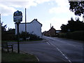 The Street, Alderton  & Alderton Village Sign