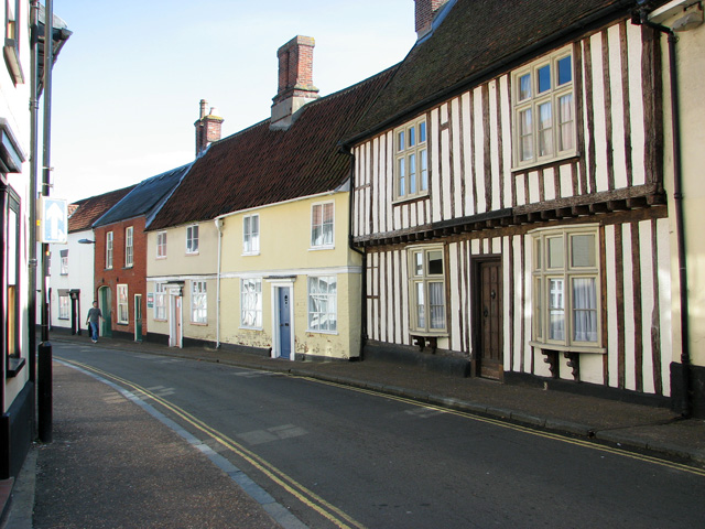 Cottages along Bridewell Street, Wymondham