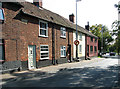 Cottages in Avenue Road, Wymondham