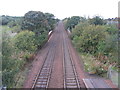 Mount Vernon railway station, looking WSW