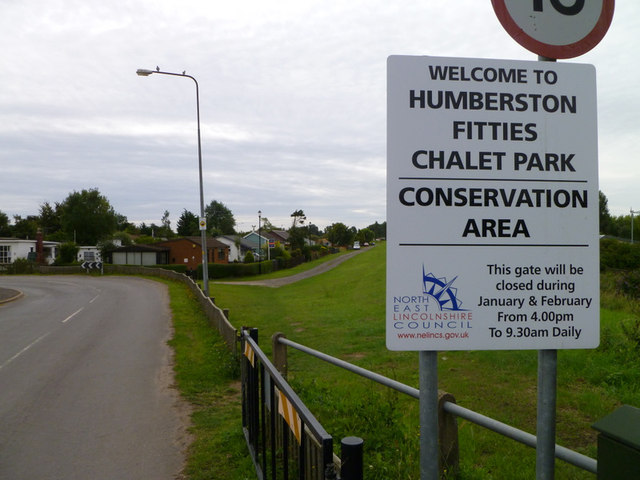 Humberston Fitties Entrance