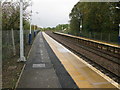 Nitshill railway station, looking West