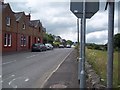 The Old Carlisle Road looking south out of Moffat