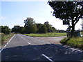 A144 Bramfield Road & the entrance to Brights Farm