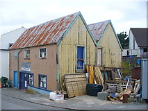 NG1599 : Tarbert Stores by Colin Smith