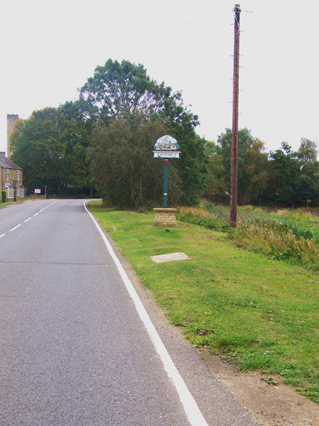 Thorney Village  Sign