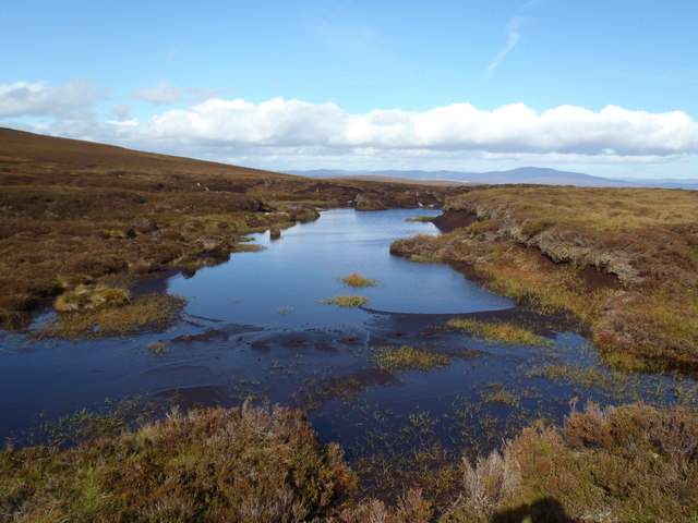 Lochan north of the Hill of Gairney