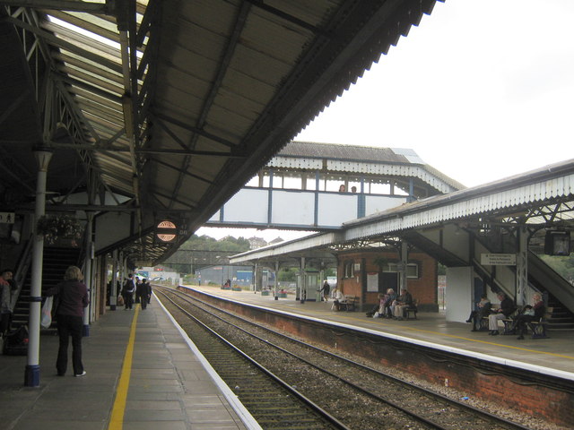 Truro Station and Footbridge