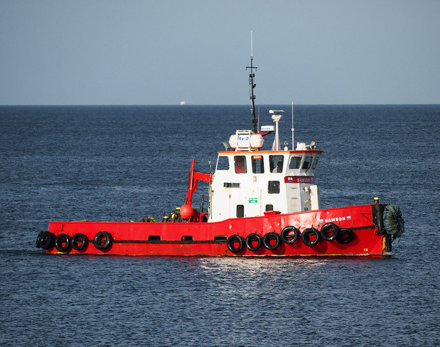 Tug 'Samson' in Bangor Bay